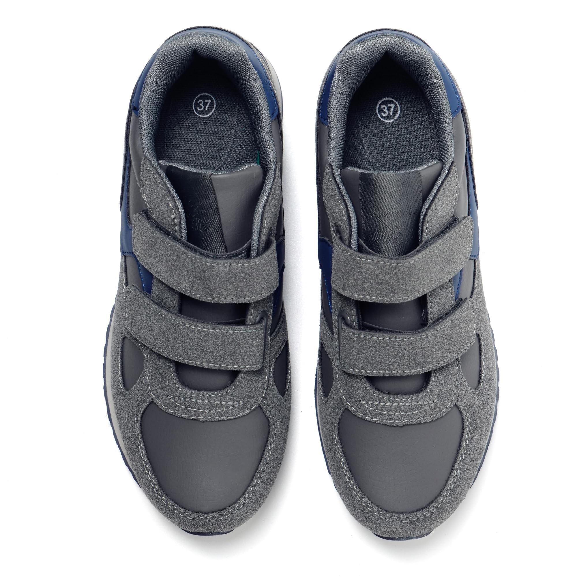 Jomix Sneakersy damskie i męskie, buty do biegania, tenisówki, skórzane trampki damsko-męskie, oddychające i wygodne