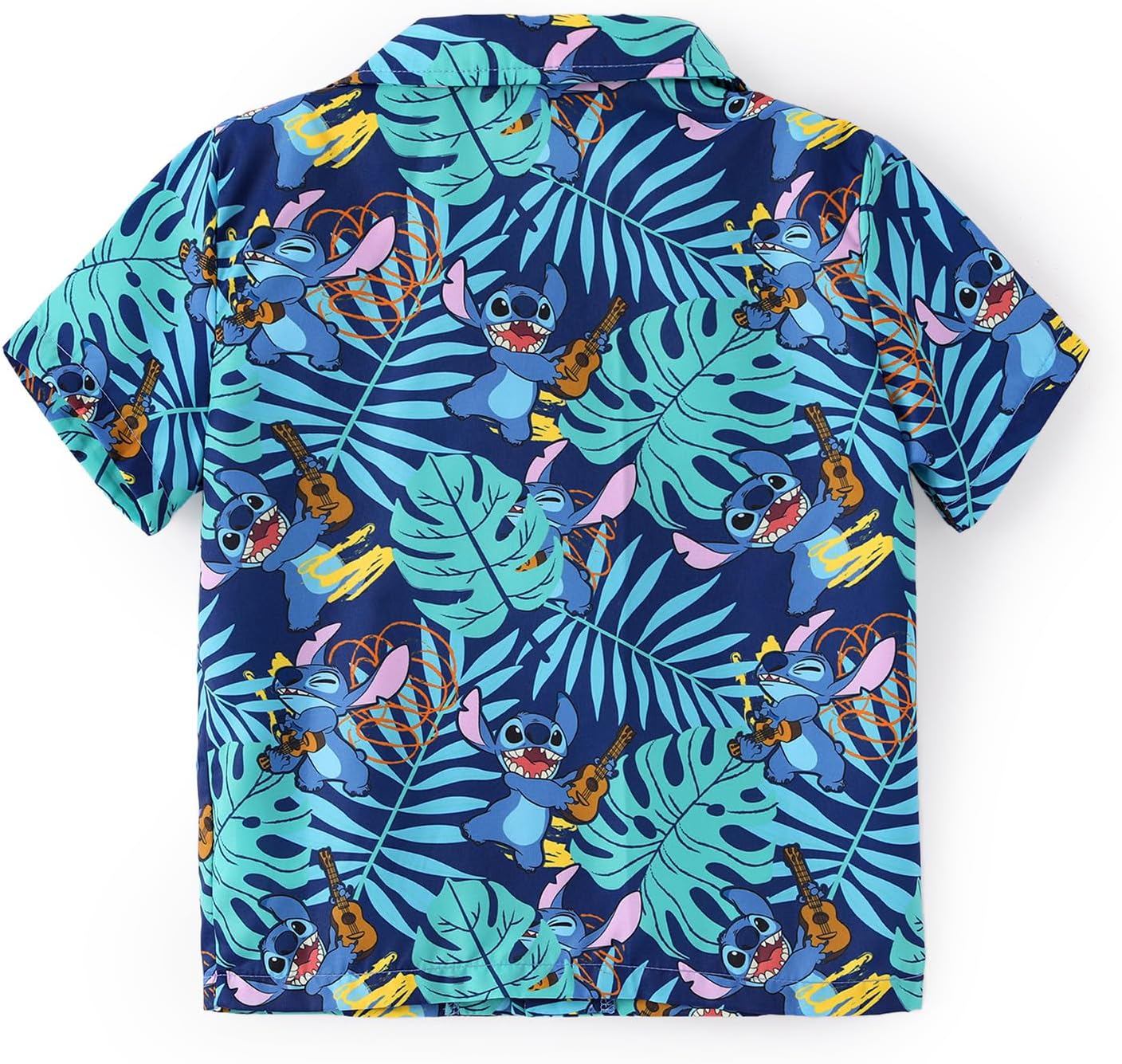 Disney Marvel Spiderman Cars Stitch Star Wars Mickey Boys Hawaii Shirt Button Up Dress Shirts Short Tropical Shirt Kids 2-13Y - Image 3