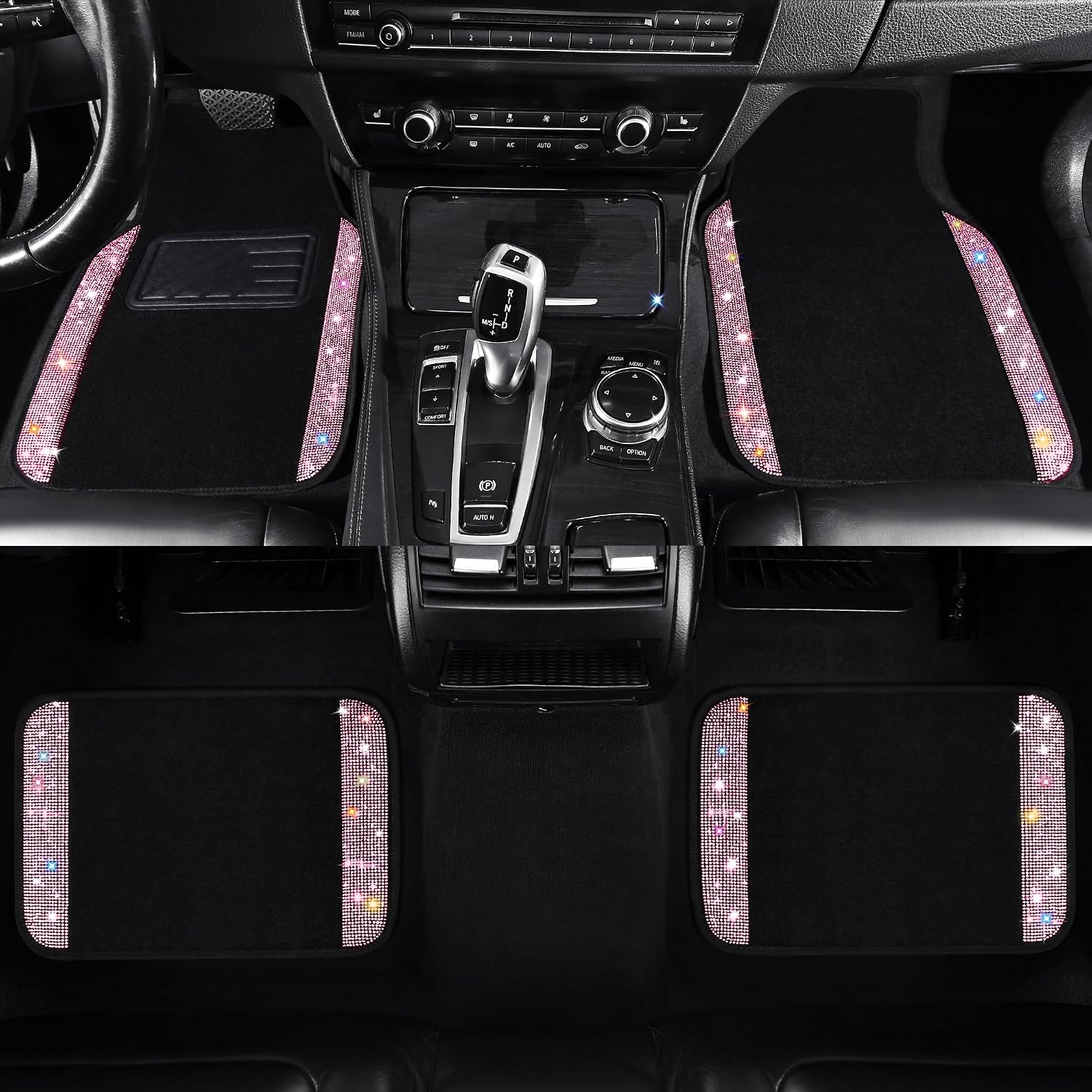 VarCozy Bling Car Floor Mat