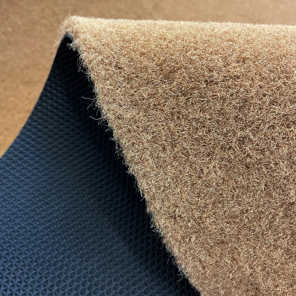 OLIVO.shop - Felpudo de coco sintético a medida, felpudo atrapa-suciedad, alfombra de coco para exterior interior, alfombra ecológica, felpudo ecológico, rollo (120 x 90 cm)