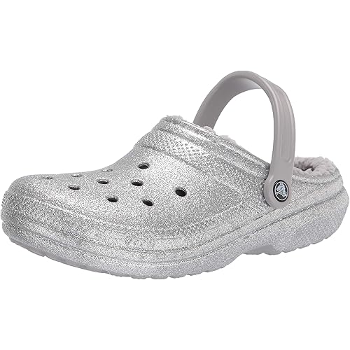 Crocs Men's and Women's Classic Lined Clog | Warm and Fuzzy Slippers