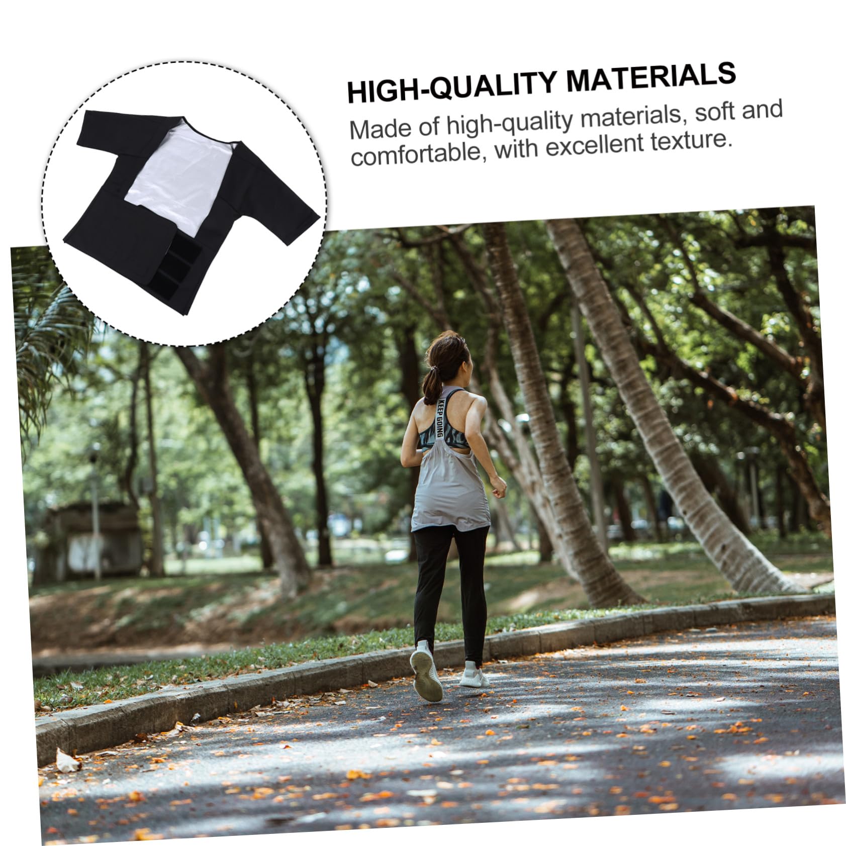 Gatuida Maglia Compressiva per Sudore e Dimagrimento T-shirt per Allenamento in Tessuto Leggero Adatta per Fitness e Palestra con Design Flessibile e Adattabile