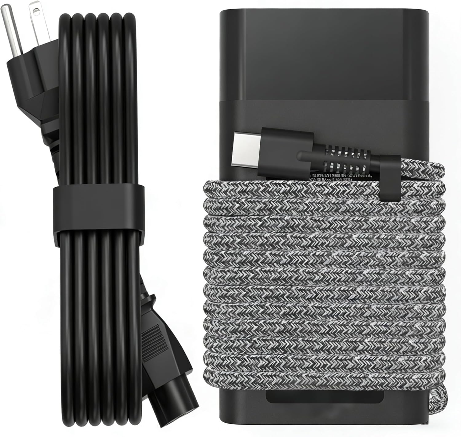 65W USB C Slim Laptop Charger Compatible with HP Laptop Charger HP Spectre X360 Elitebook Envy Omnibook Chromebook Elite Dragonfly ProBook Zbook Fast Charing Type C AC Adapter Power Cord Supply