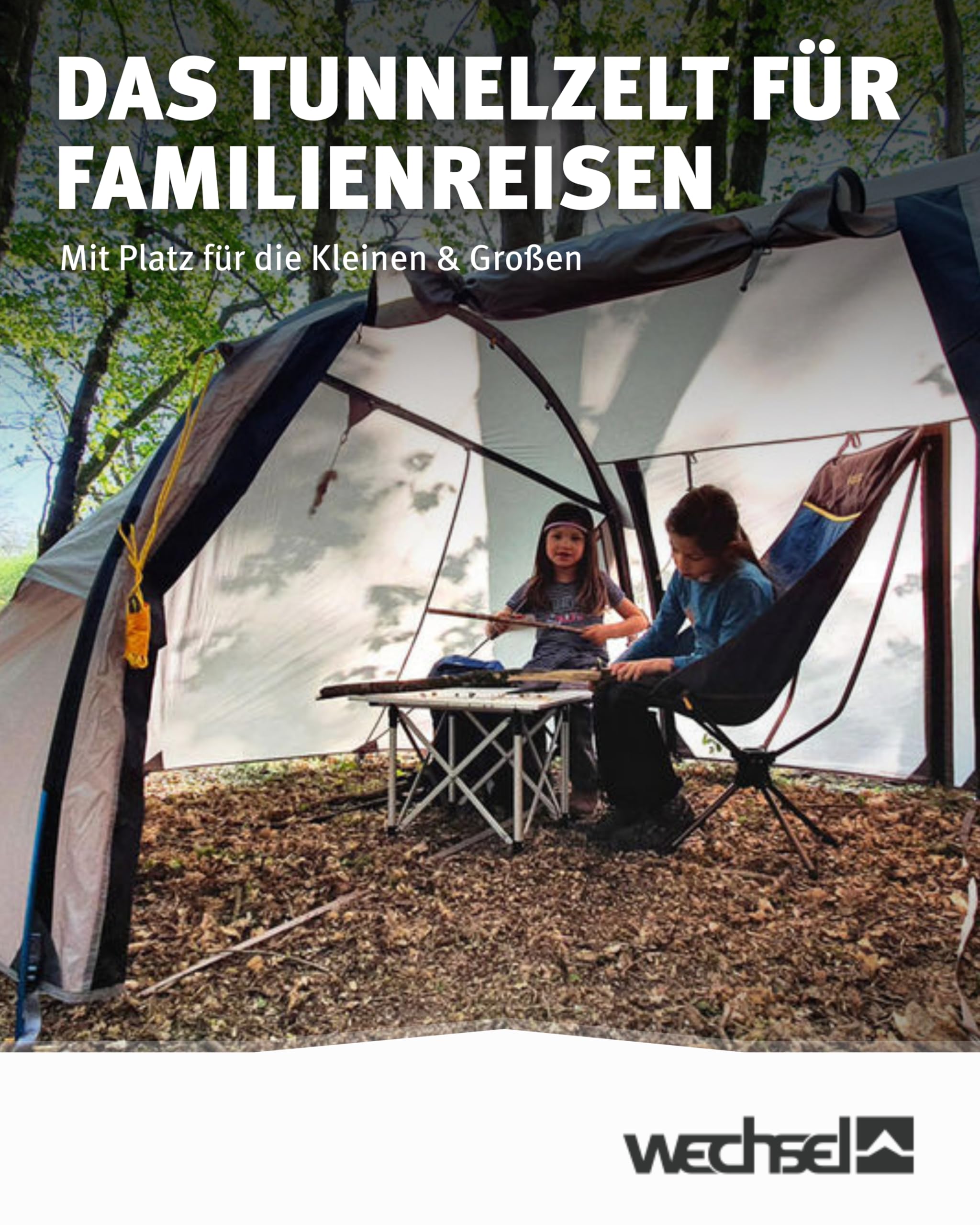 Wechsel Groundsheet Intrepid 5 I Schwarz I robuste Zelt-Unterlage Boden I Zeltplane wasserdicht mit 7000mm Wassersäule I Bodenplane aus 75D Polyester I Camping-Plane zum Schutz vor Nässe & Schmutz