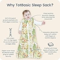 Vista 33 de Saco de dormir de 0-6-12-18-24 meses, manta transpirable de alta calidad, saco de dormir 0.5TOG 1.0TOG para bebé niña niño, Espacio Animal & Espacio