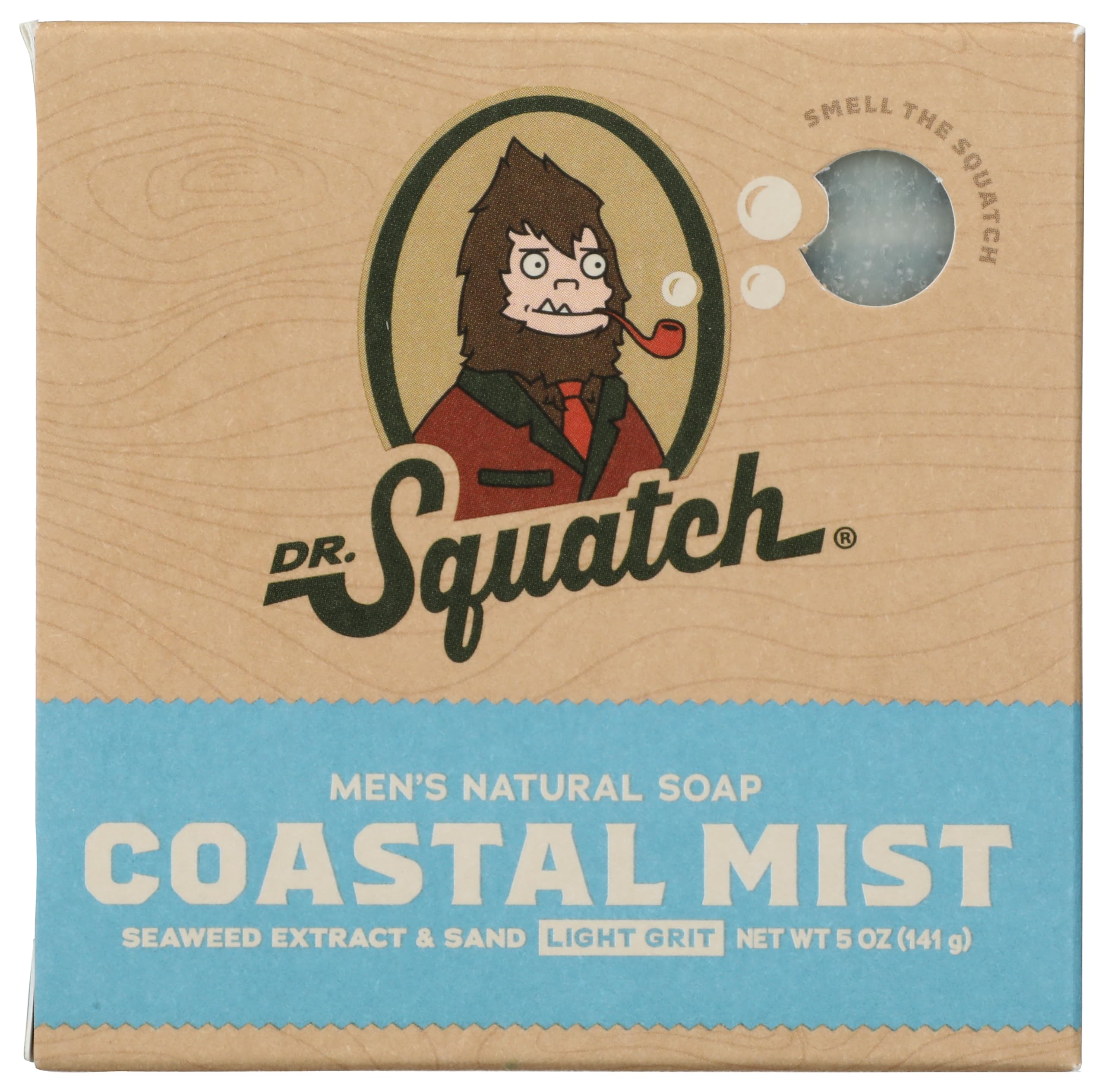 Dr. Squatch Coast Mist Bar Soap, 5 OZ