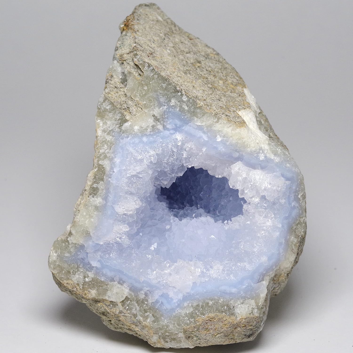 ブルーレースアゲート✨ ショップ 原石 ジオード ♡ ブルーレース