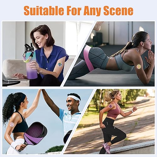 Miniatura 6 de Cubiertas de sensor para Freestyle Libre 2, 20 cubiertas de sensor+20 calcomanías, agradables al tacto, impermeables Libre 3 parches adhesivos,