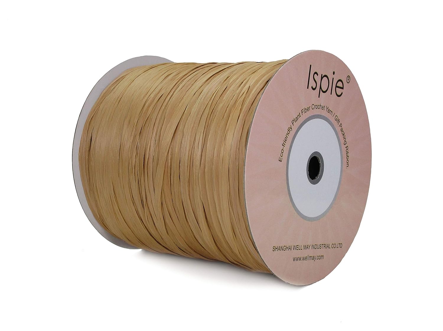 ISPIE rayon raffia crochet yarn 1/4