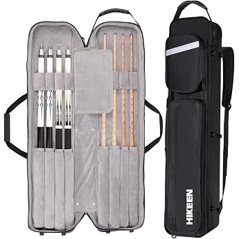 Hikeen 4x4 Storage Hard Pool Cue Case, Soft Velvet Lining with Adjustable Shoulder Strap for Billiard Accessories