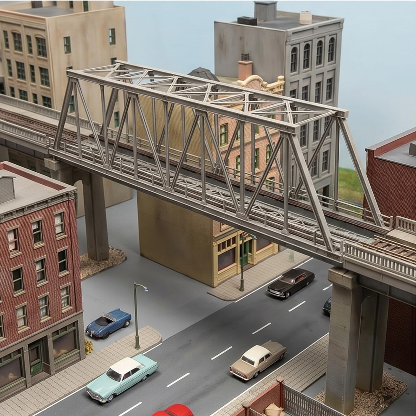 Scala HO Model Railway Bridge Model Kit per la scena creativa