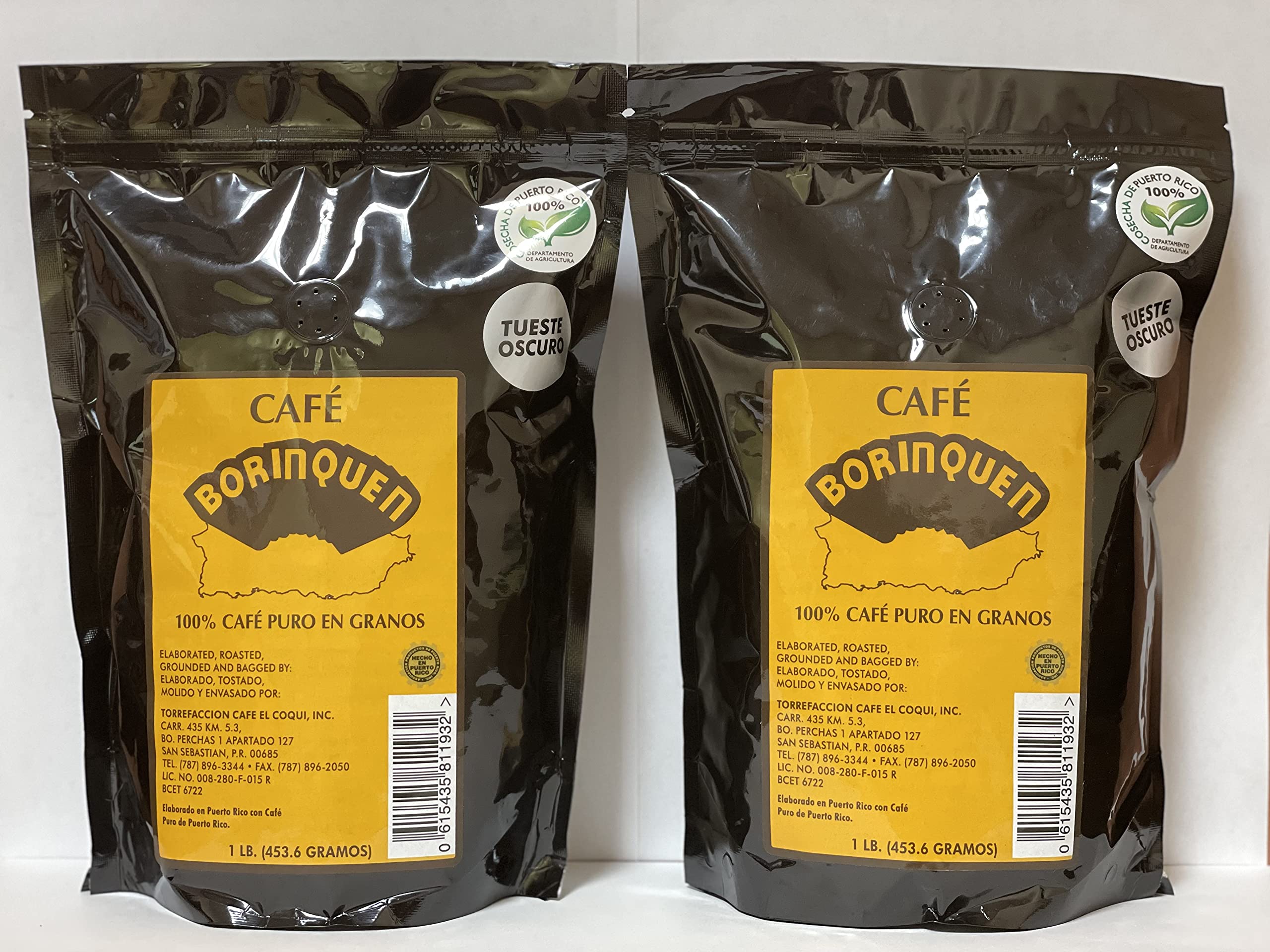 Borinquen Coffee Beans Two Pack
