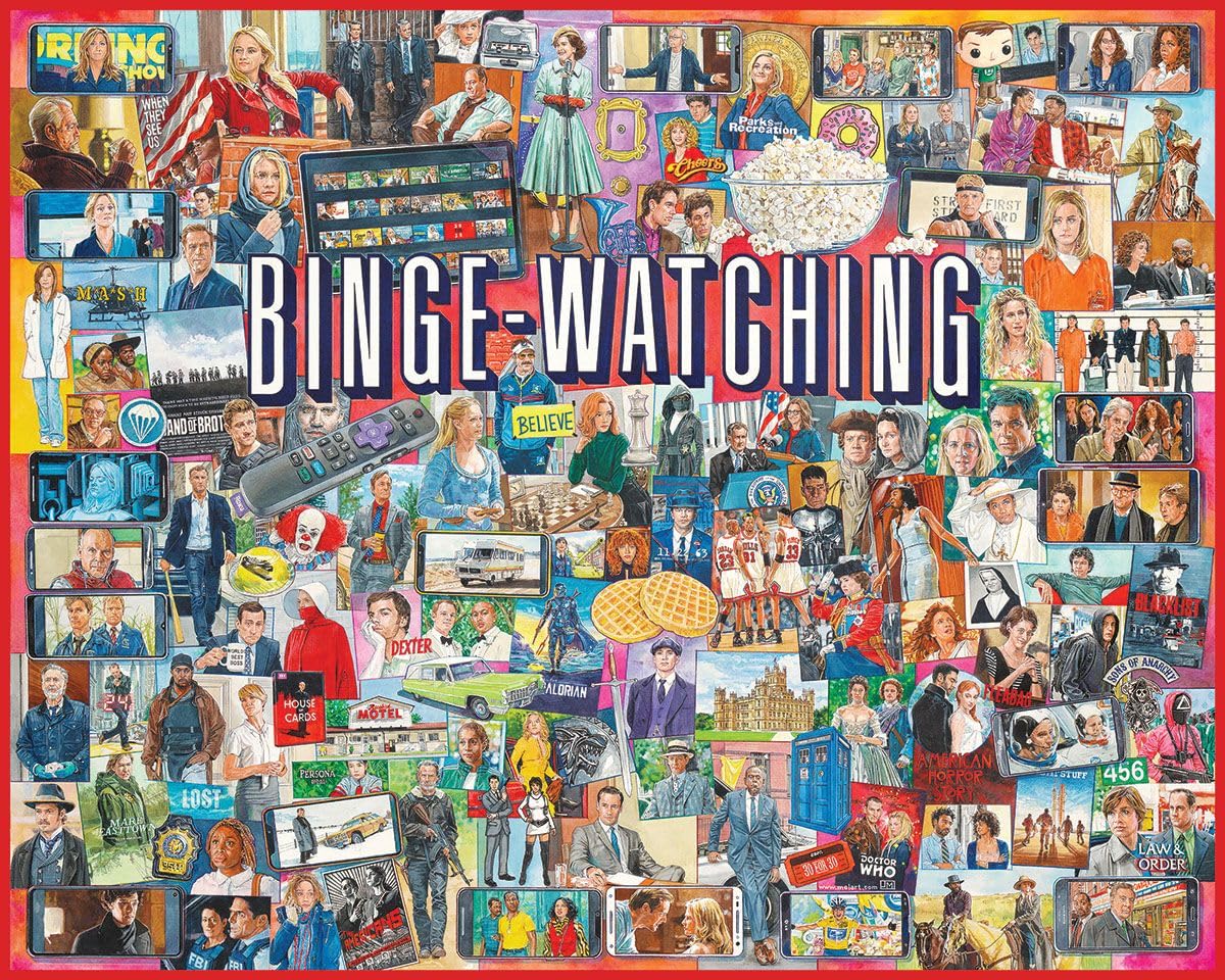 White Mountain - Binge Watching, puzzle da 1000 pezzi