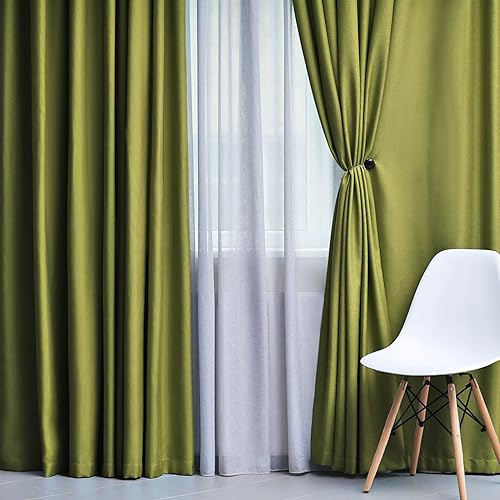Miniatura 10 de Superior Cortinas Opacas, Acento de Ventana Oscurecedor de Habitación para Dormitorio, Bloqueo Solar, Térmicas, Cortinas Bohemias Modernas,