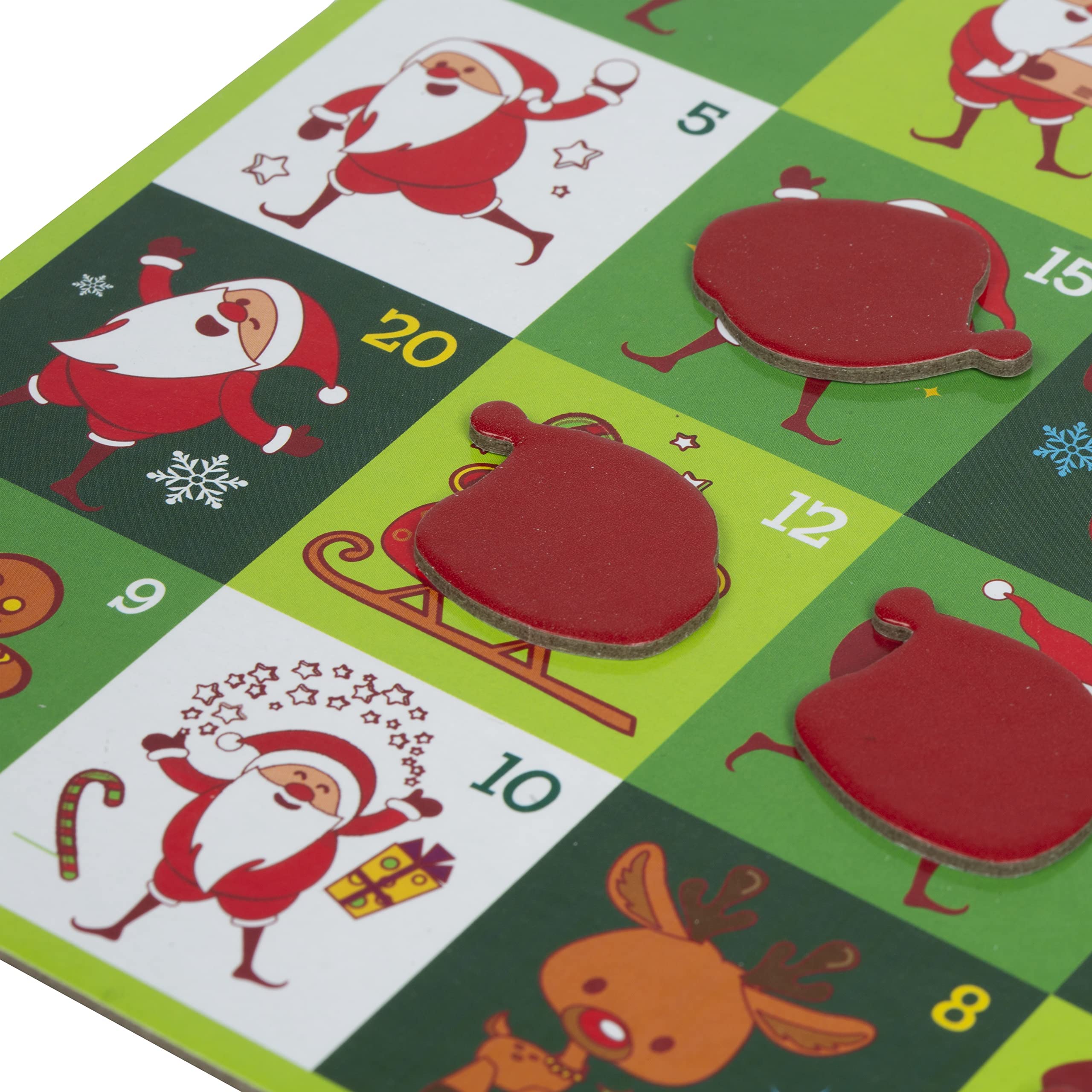 abeec Christmas Bingo Bingo Game for Children and Adults Includes