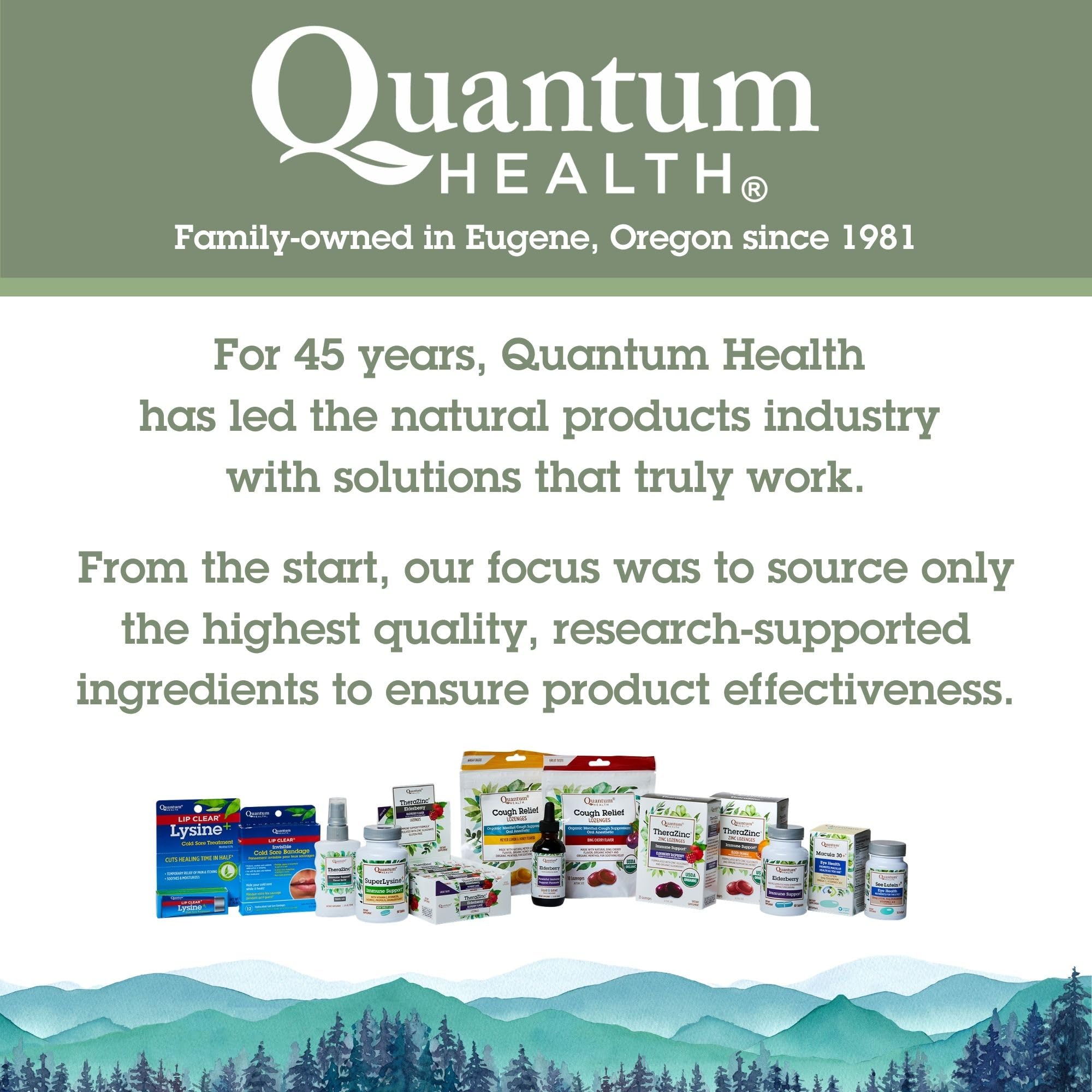 Quantum Health TheraZinc Throat Spray Immune Support & Helps Calm Discomfort Liquid Zinc Gluconate Elderberry Echinacea & Slippery Elm Relief for Adults & Kids 12+, Peppermint Flavor - 4 Ounce thumbnail 9