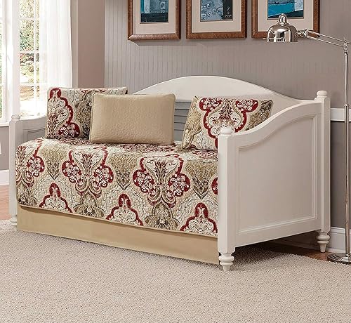 Miniatura 7 de Luxury Home Collection - Juego de colcha reversible con estampado floral