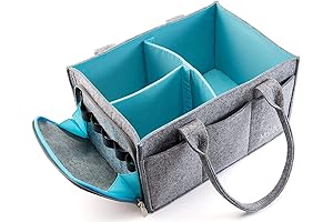 Premium Smart Diaper Bag & Nursery Storage Organizer
