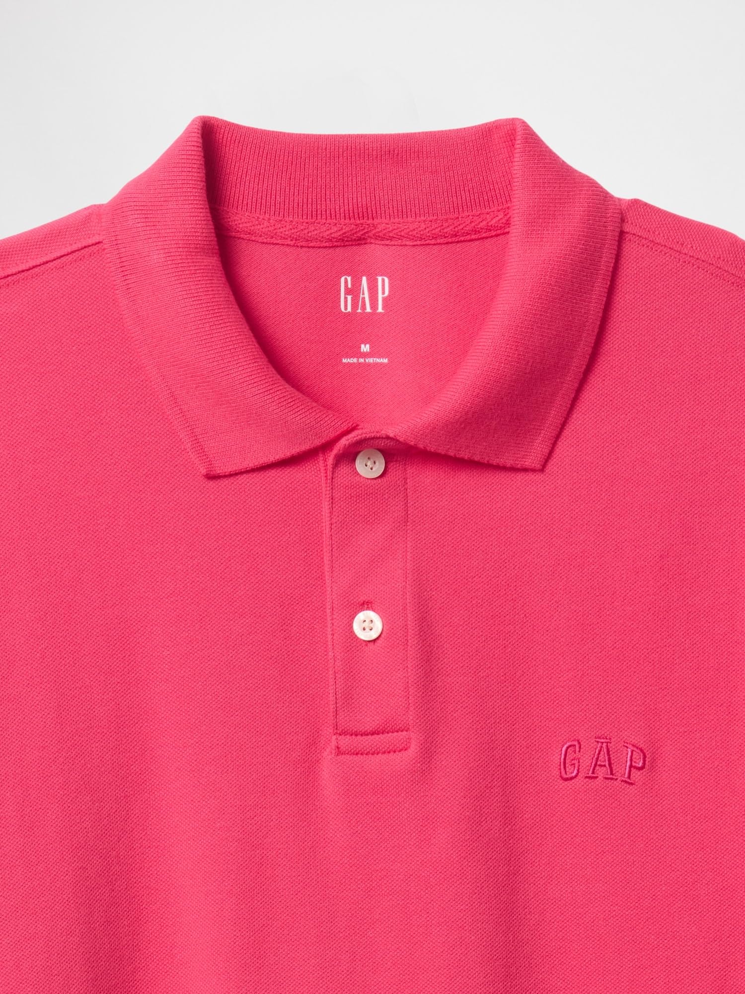 Gap Logo Pique Polo Camisa Hombre