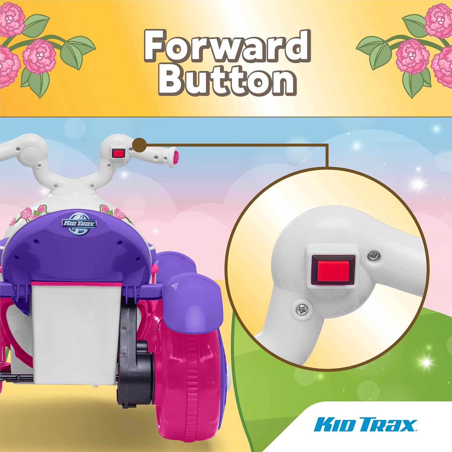 Forward Button on Handlebar