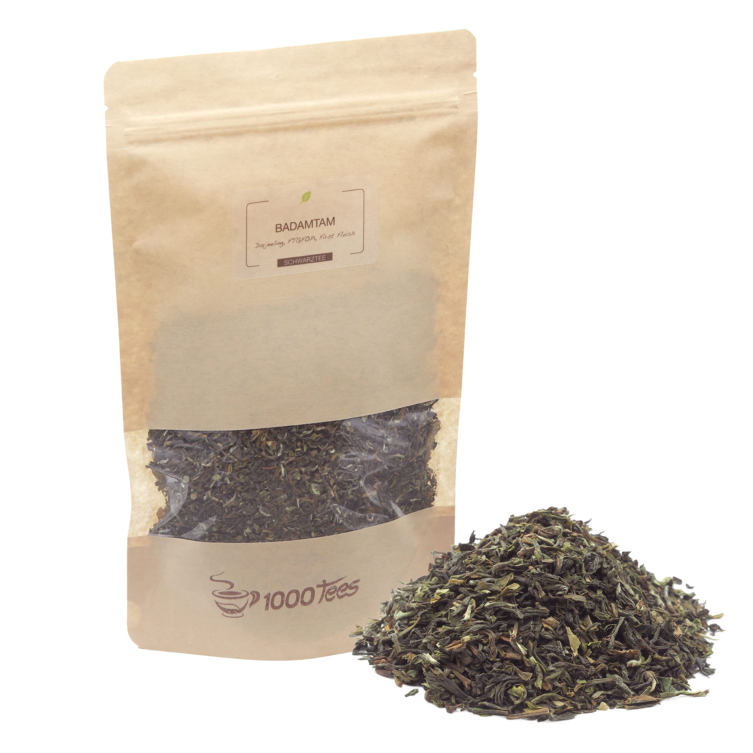 Schwarztee Badamtam First Flush aus Darjeeling, mild, blumig, frisch abgefüllt