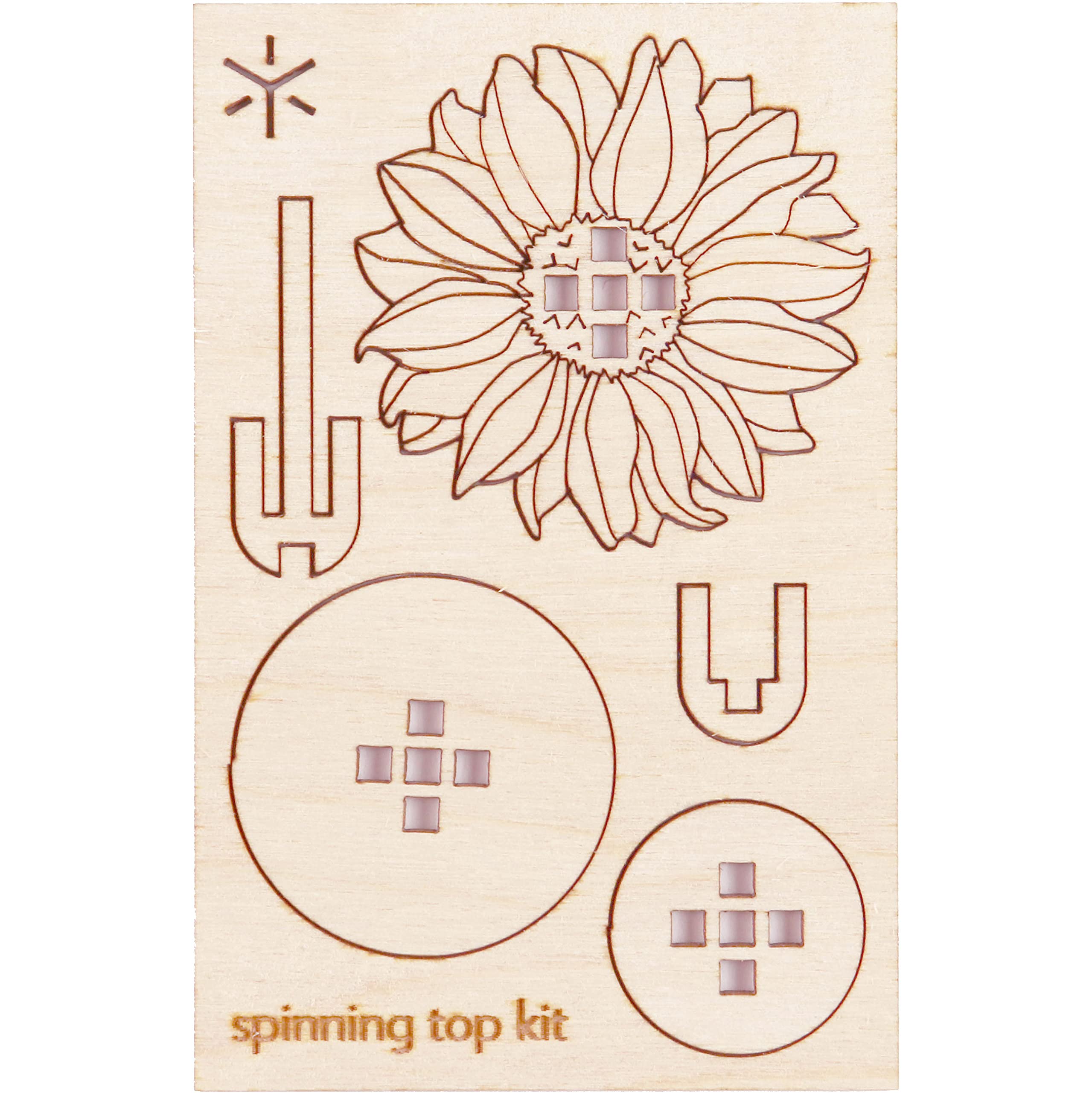 Sunflower Spinning Top Kit