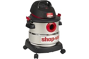 Powerful and Reliable Shop Vacuum: Meet the 5989305 5-Gallon 4.5 Peak HP Wet Dry Vacuum