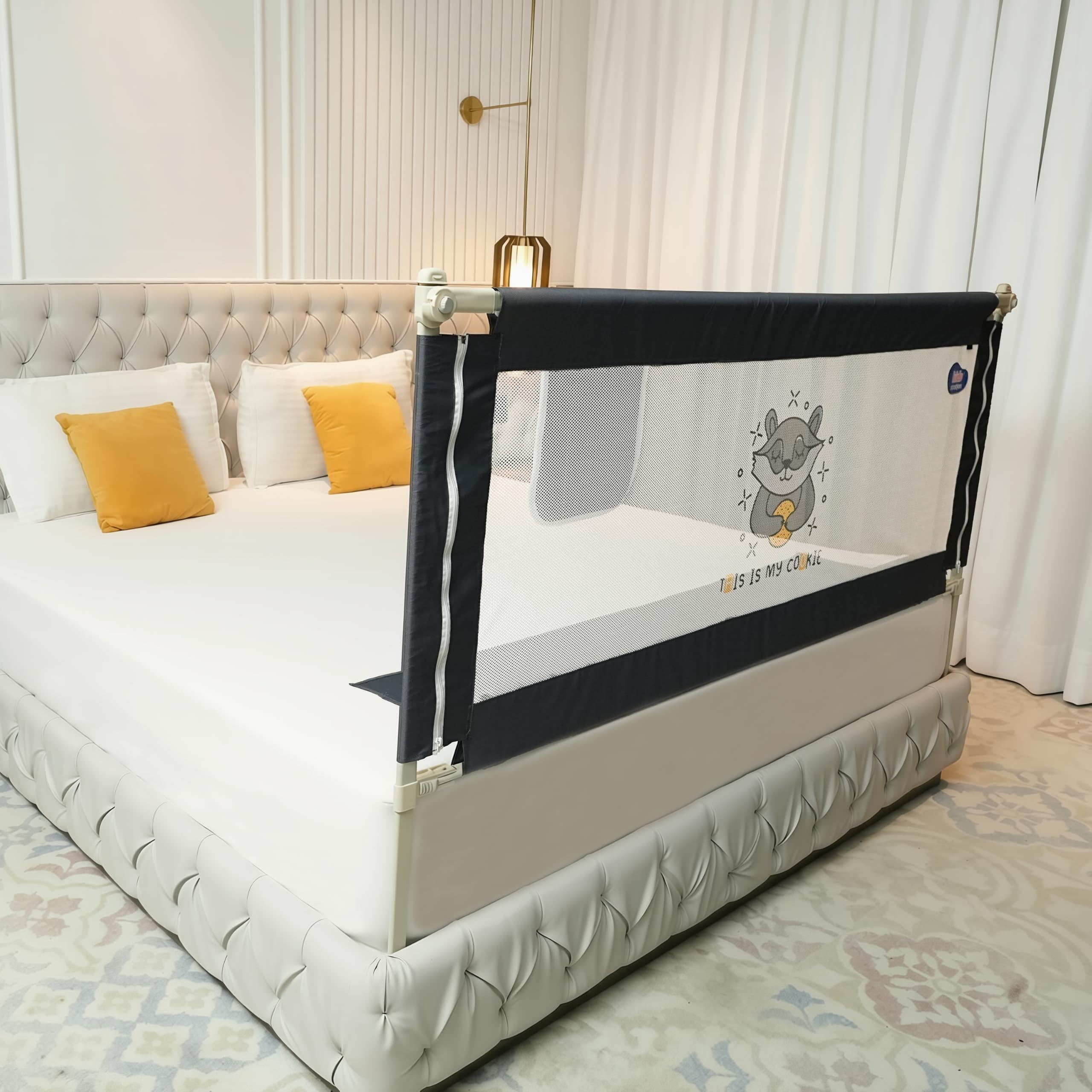 Kids Bed Rail Guard - Baby Safety Side Wall -25