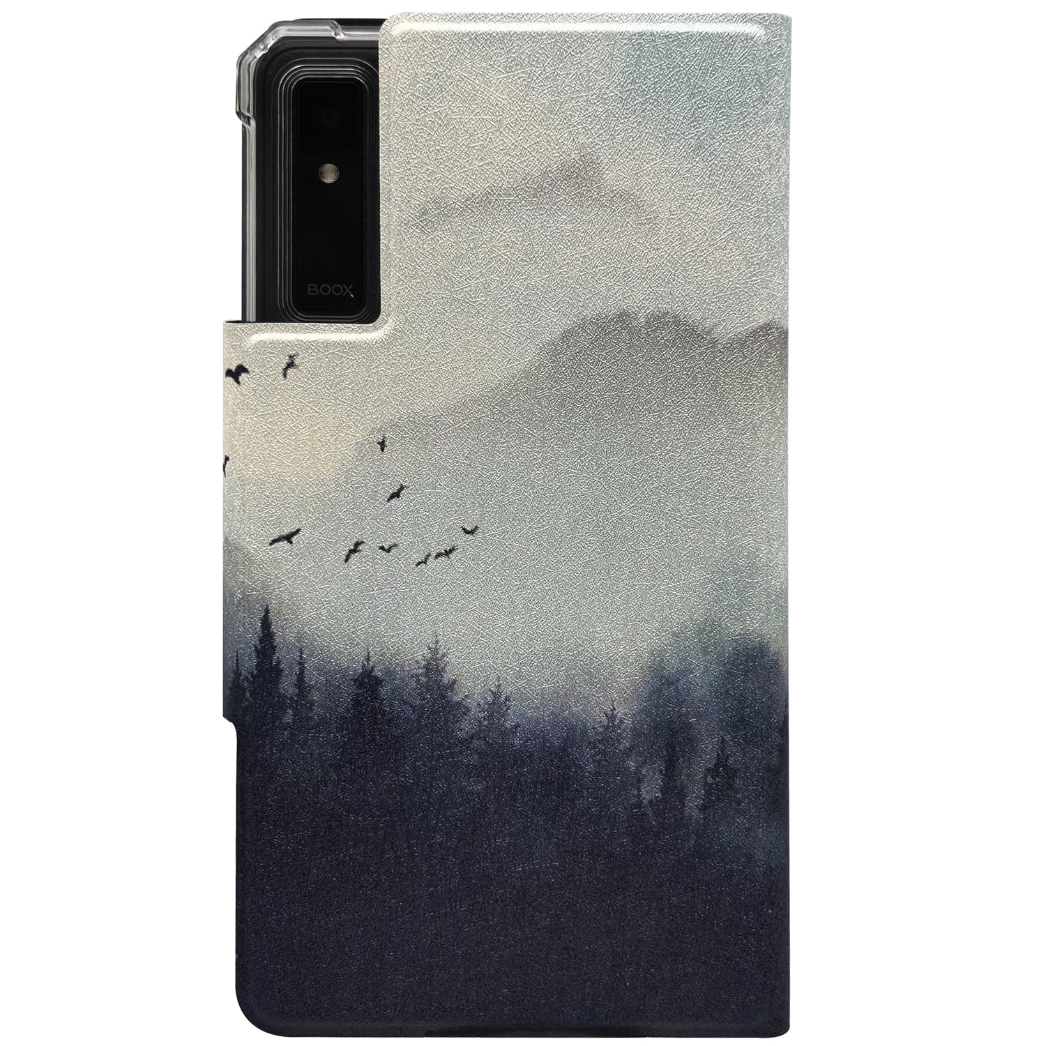 2in1 Magnetic Detachable Flip Case for Onyx Boox Palma2 Pro (2025 Released) TPU Transparent Cover with Auto Sleep/Wake, Magnetic Closure Buckle (Misty Forest) — view 9