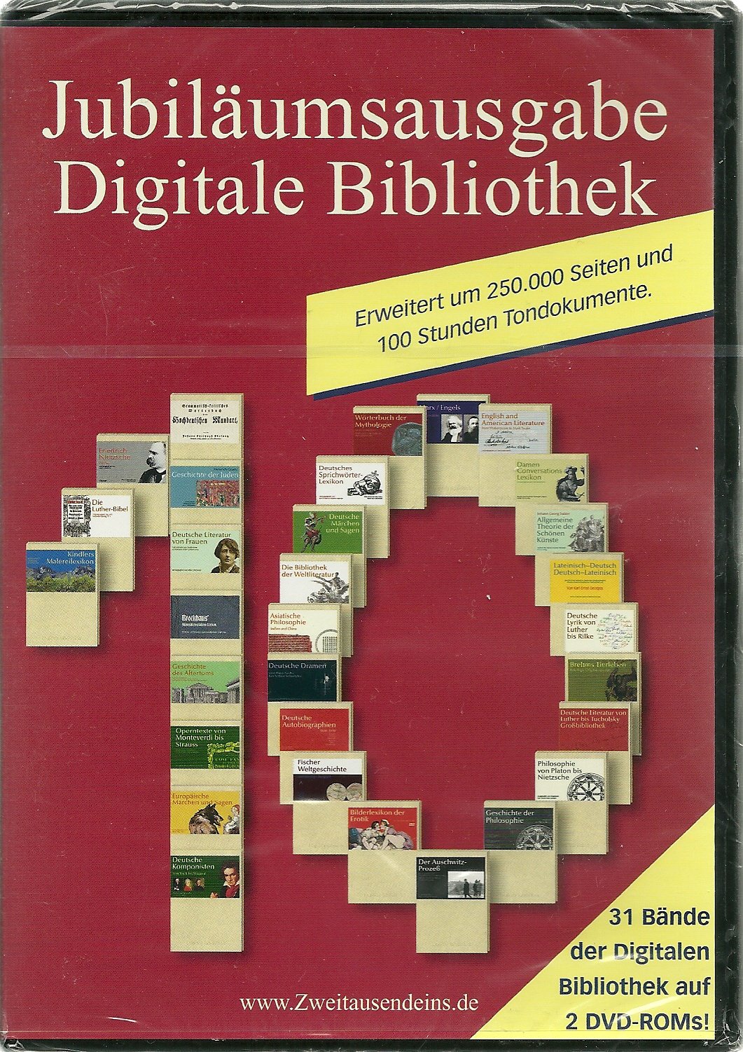 Jubiläumsausgabe - Digitale Bibliothek (erweiterte Ausgabe) auf 2 DVD-ROMs