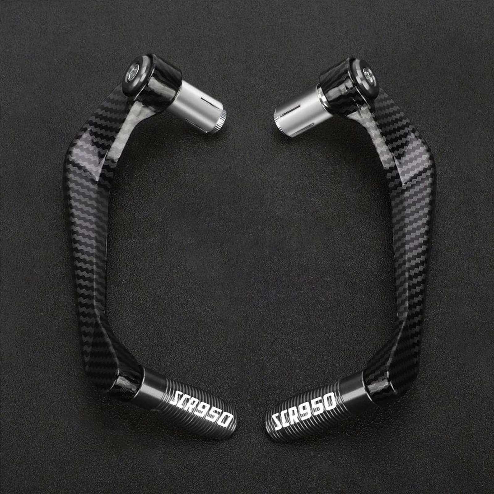 Levier de frein Yamaha SCR 950 avec protection de guidon antichoc