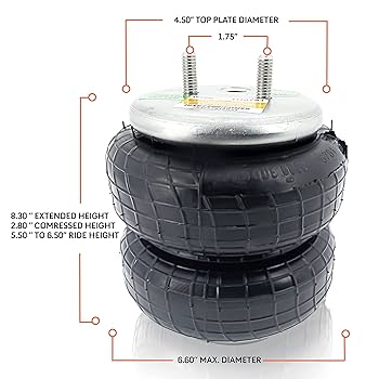 ハイパーポール　TR Amazon.com: TORQUE 6781 Replacement Air Spring Bag for