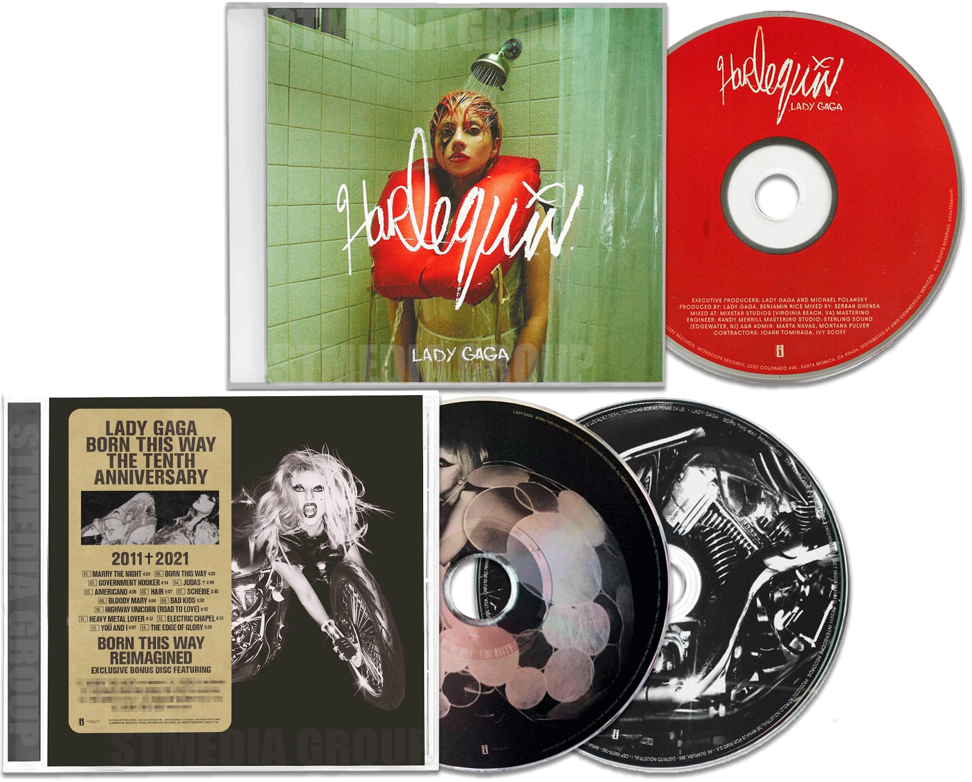 Lady Gaga: Born This Way / Harlequin Deluxe Bundle СD | (10th Anniversary Expanded Edition)
