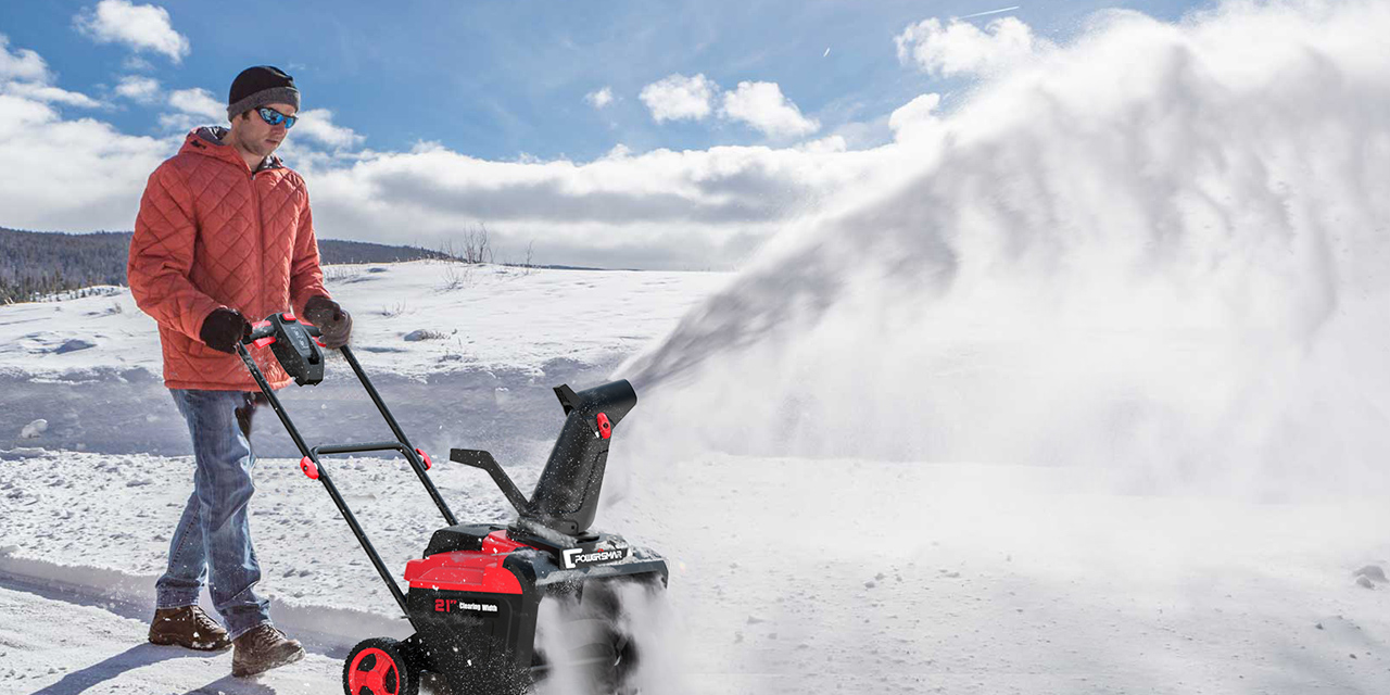 Amazon.com : PowerSmart 80V 21-Inch Single Stage Cordless Snow