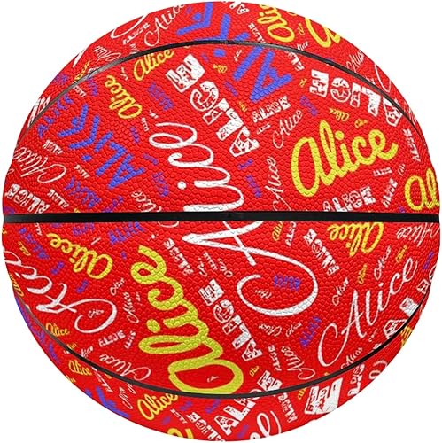 Miniatura 8 de Balón de baloncesto personalizado con nombre, todo nombre impreso, regalo deportivo personalizado, tamaño 7 (29.5") / tamaño 5 (27.5"), regalo de
