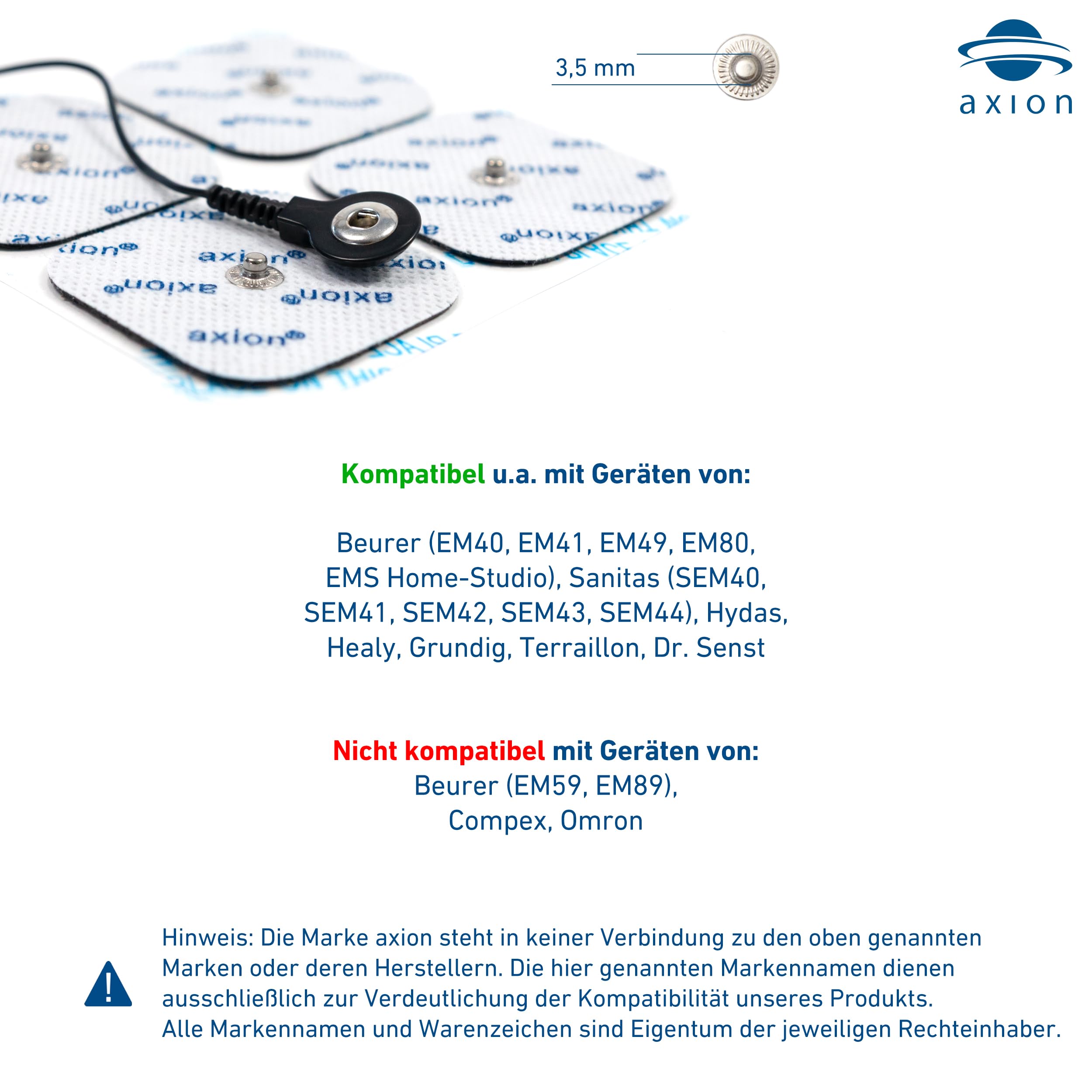 Elektroden-Pads für prorelax TENS + EMS Duo 39183 -Healthcare | medizinische Therapie- und Elektroden-Pads für prorelax TENS + EMS Duo 39183 -Healthcare | medizinische Therapie- und