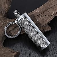 Vista 8 de YUSUD Paquete de 2 encendedores permanentes con llavero multiherramienta, reutilizable, impermeable, Match Strike Anywhere, Forever Flint Fire