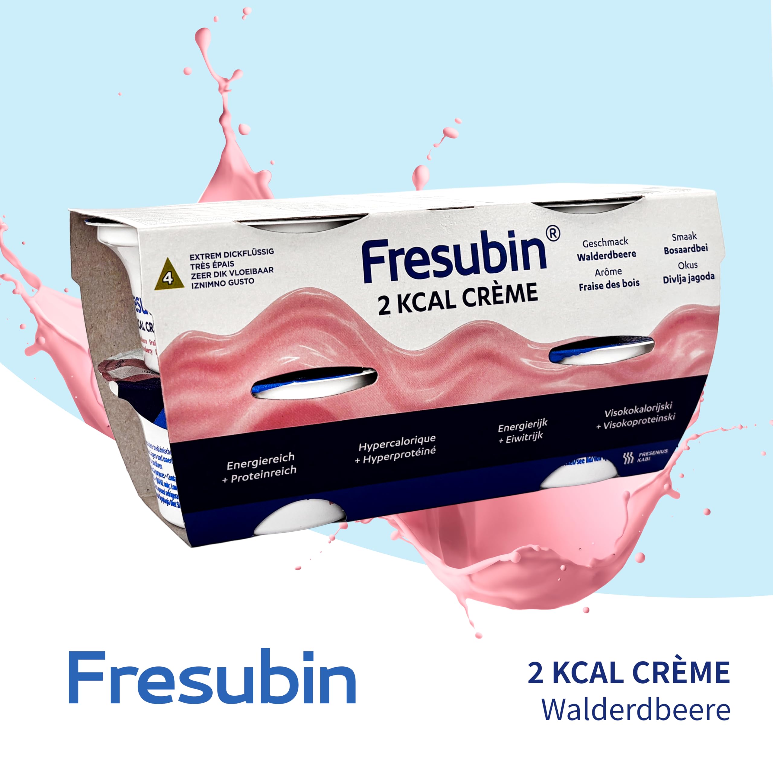 Fresubin 2 kcal Creme Walderdbeere im Becher,3000g