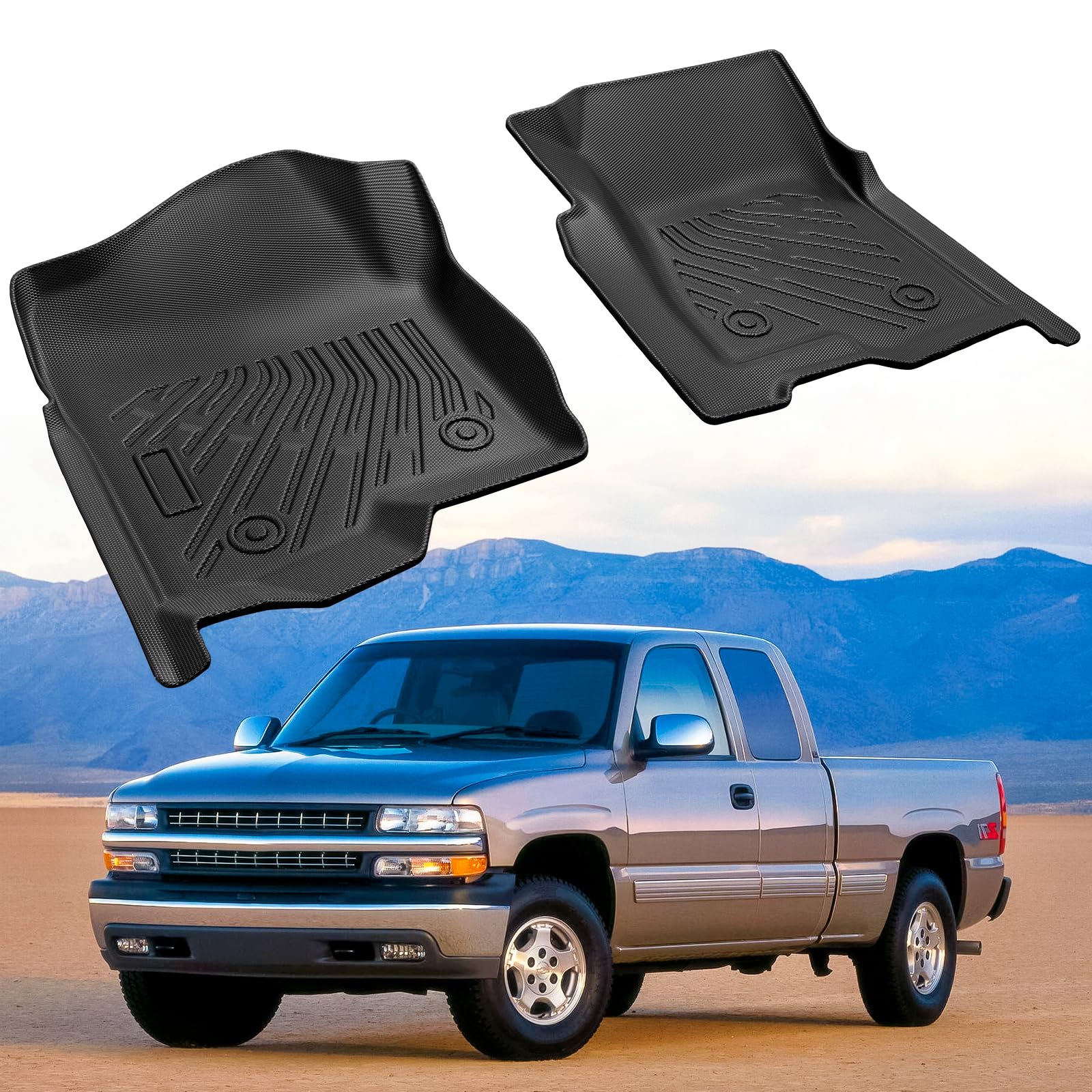 Rough Country Floor ats for 1999-2006 Chevy/GC 1500 | Extended Cab
