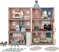 Vista 19 de Calico Critters Adventure Treehouse - Juego de regalo, casa de muñecas coleccionable, figura y accesorios Casa de vacaciones