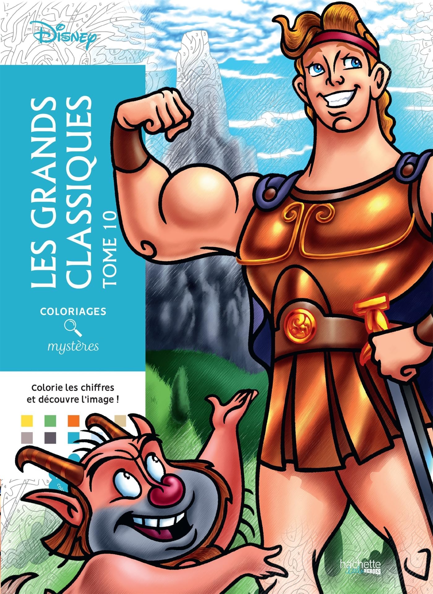 Coloriages mystères Disney - Les Grands classiques Tome 10