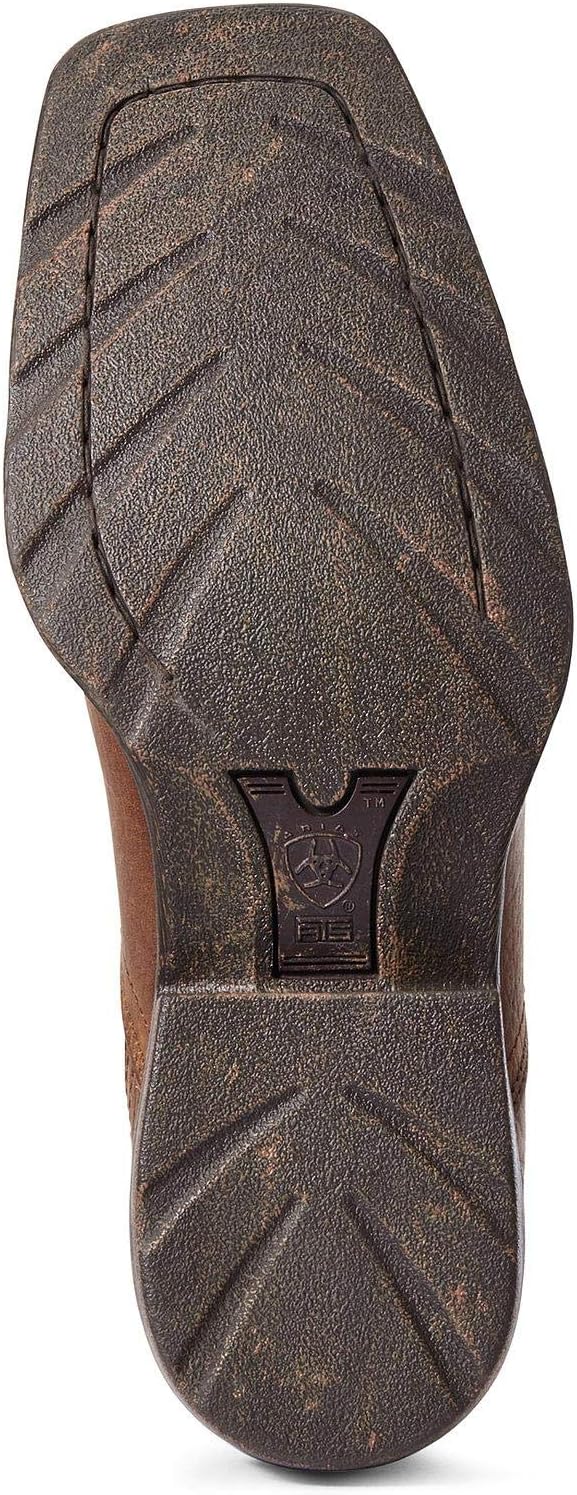 ARIAT Men's Midtown Rambler Chelsea Boot Square Toe Brown 7.5 D(M) US