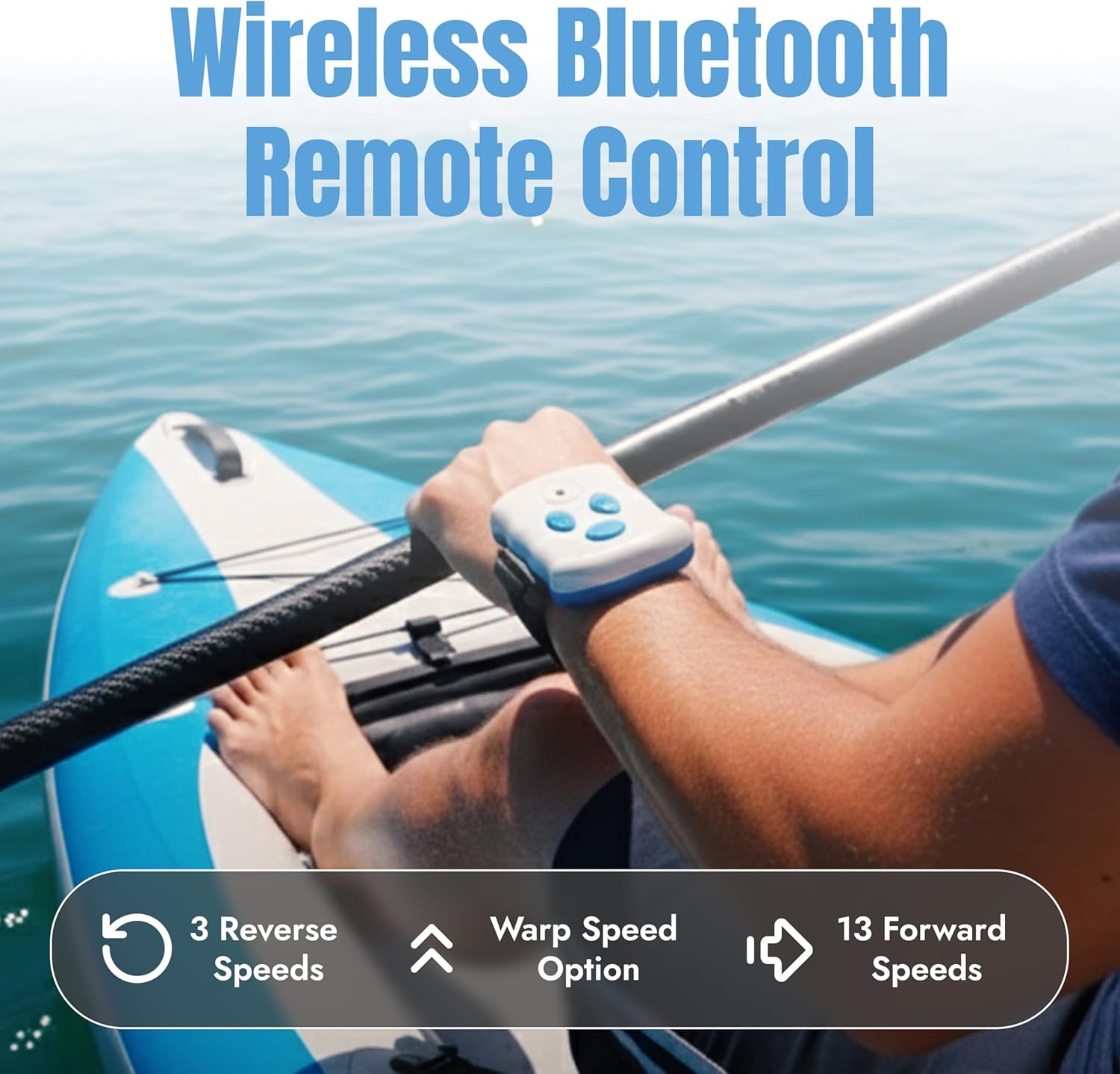 Bixpy PP-768 Outboard Power Pack (V2) – High-Capacity Replacement Power Module Jet Motors and Motor Kits for Kayaks, SUPs, Canoes, Inflatable Boats, Dinghies and Other Small Watercraft