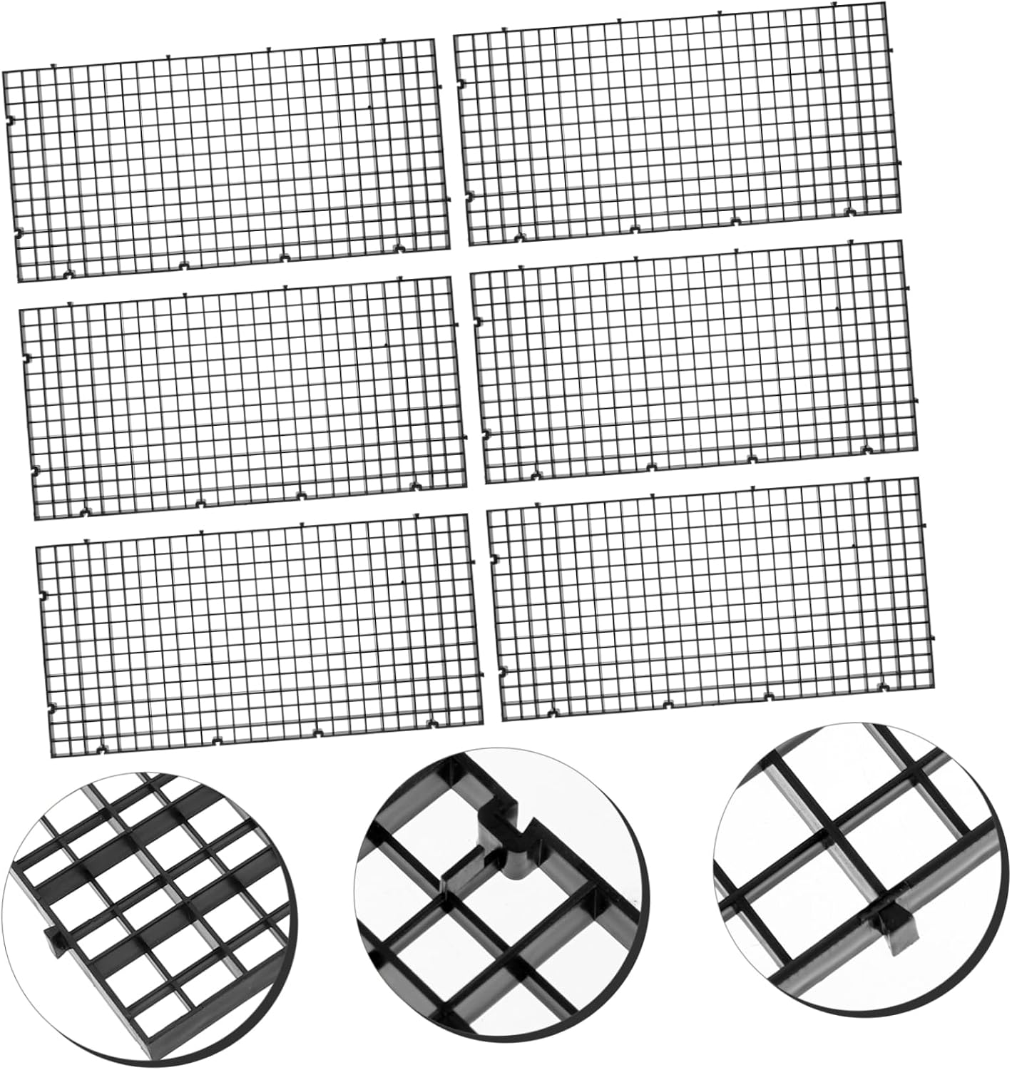 LIOOBO Aquarium Bottom Division Boards Fish Tank Filtration Plates Divider for Aquarium Isolation and Filtration