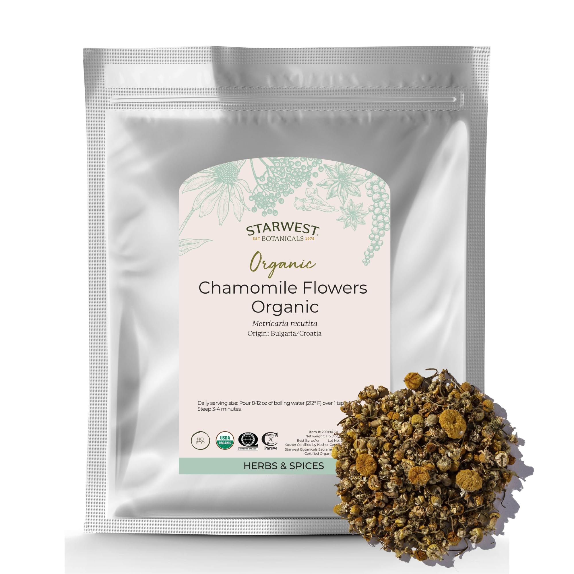 Starwest Botanicals Organic Chamomile Flowers