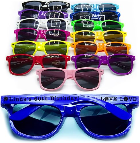 Miniatura 9 de Gafas de sol de boda personalizadas en destino a granel favores de boda para invitados nupcial fiesta gafas de sol conjunto