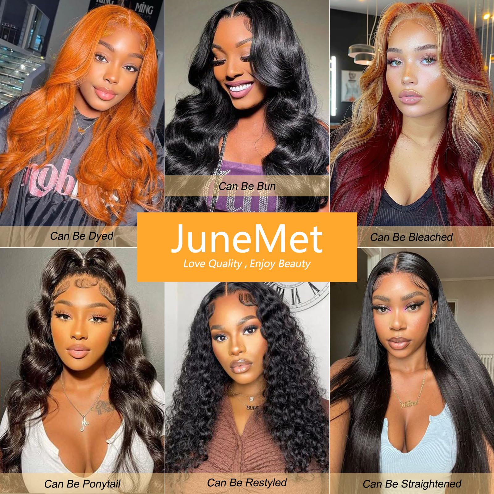 20 Pouces Perruque Cheveux Humain Femme Naturelle Brésilien Densité 200% 13x4 Body Wave Lace Wig Perruque Femme Glueless Lace Wig Human Hair Sans Colle Couleur Naturelle