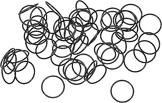 50 PCS Nitrile Rubber O Ring 29mm OD 25mm ID 2mm Width, Metric Buna-N NBR Sealing Gasket Plumbing, Gas, Automotive and Faucet Repair, Resist Oil and Heat O-Rings, Black