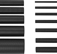 AUPROTEC Védőcső 50m UV-álló kábelvédelem 14mm fekete 6
