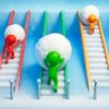 Snow Ball Bridge Race 3D: Stack Color Ice Blocks & Build Path to Win in Fun Winter Challenge Game
